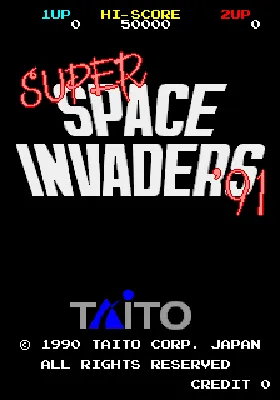 Super Space Invaders '91 (World) screen shot title